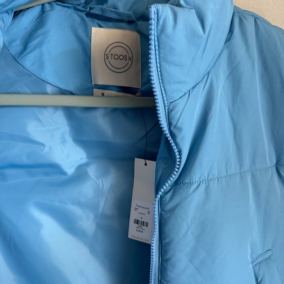 NWT Blue Puffer Vest jacket - Picture 5 of 7